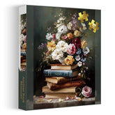 Livre ancien fleurs Puzzle de puzzle 1000 pièces
