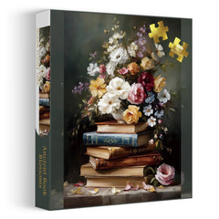 Altes Buch Blüten Jigsaw Puzzle 1000 Stücke