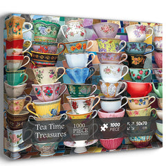 Tea Time Treasures Puzzle 1000 pièces