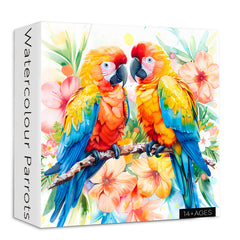Aquarelle perroquets puzzle de puzzle 1000 pièces