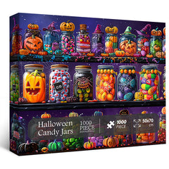 Halloween Candy Jars Puzzles 1000 Stücke