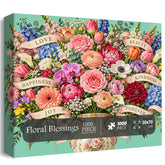 Floral Blessings Jigsaw Puzzle 1000 Pieces