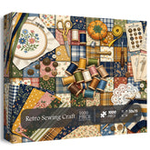 Retro Sewing Craft Jigsaw Puzzle 1000 Piece