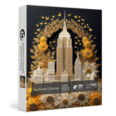 Sunflower Cityscape Jigsaw Puzzle 1000 Pieces