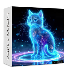 Luminous Kitten Jigsaw Puzzle 1000 Pieces