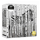 Zebra Forest Jigsaw Puzzle 1000 Pieces