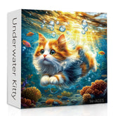 Puzzles de puzzle Kitty sous-marin 1000 pièces