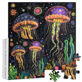 Tanz aus brillanten Jellyfish -Puzzle 1000 Stücke