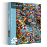 Cute Pet Water Park Jigsaw Puzzle 1000 Piece