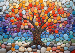 Stone Tree of Life Puzzles Puzzles 1000 pièces