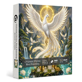 Oriental Divine Bird Painting Jigsaw Puzzle 1000 Piece