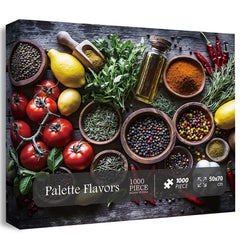 Palette Flavors Jigsaw Puzzle 1000 Pieces