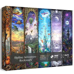 Skyline Adventure Bookmark Jigsaw Puzzle 1000 Pieces