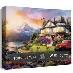 Tranquil Villa Jigsaw Puzzle 1000 pièces