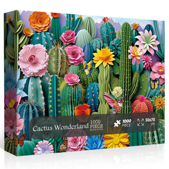 Cactus Wonderland Puzzle 1000 pièces 1000 pièces