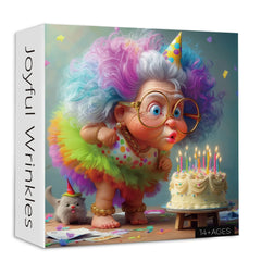 Joyful Wrinkles Jigsaw Puzzle 1000 Pieces
