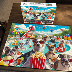 Pooch Pool Party Puzzles 1000 Stücke