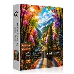 Four Seasons Journey Jigsaw Puzzle 1000 Pieces