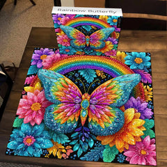 Rainbow Butterfly Jigsaw Puzzle 1000 Pieces