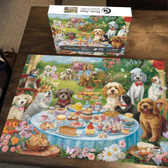 Picknickwelpen Puzzles 1000 Stücke