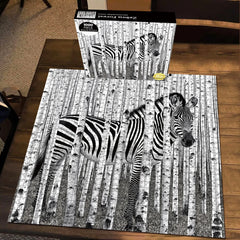 Zebra Forest Jigsaw Puzzle 1000 Pieces
