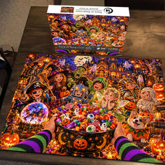 Trick or Treat Crew Jigsaw Puzzle 1000 Pieces