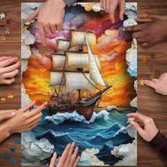 Colorful Journey Jigsaw Puzzle 1000 Pieces