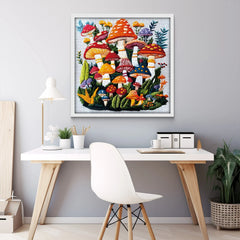 Mushroom Forest Jigsaw Puzzle 1000 Pieces