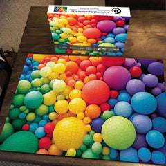 Colorful Rainbow Ball Jigsaw Puzzle 1000 Pieces