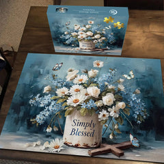 Simple Blessed Jigsaw Puzzle 1000 Pieces