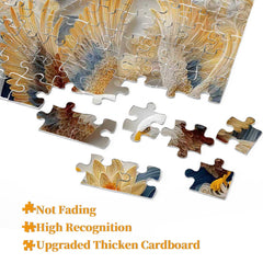 Quilled Twin Eagles Jigsaw Puzzle 1000 Pieces