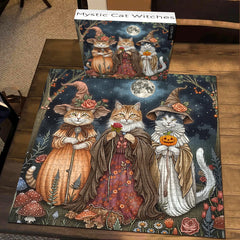 Mystic Cat Witches Jigsaw Puzzle 1000 Pieces