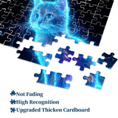 Luminous Kitten Jigsaw Puzzle 1000 Pieces
