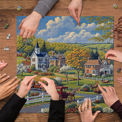 Countryside Poem Jigsaw Puzzle 1000 Pieces