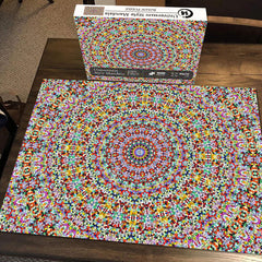 Mandala -Puzzle im Universumstil 1000 Stücke