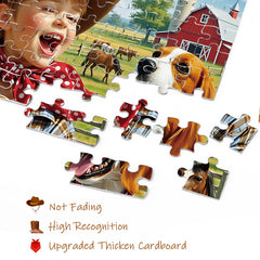 Cowboy Strums Jigsaw Puzzle 1000 Piece