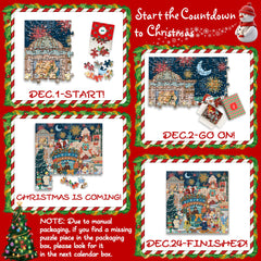 Grove Heiligabend Puzzle 1000 Stücke