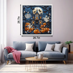 Pumpkin Ghost Parade Jigsaw Puzzle 1000 Pieces