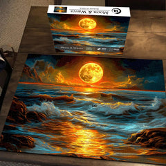 Moon Waves Jigsaw Puzzle 1000 Pieces