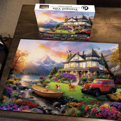 Tranquil Villa Jigsaw Puzzle 1000 pièces
