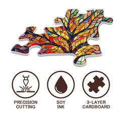 Mosaic Tree of Life Jigsaw Puzzle 1000 Stücke