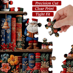 Étagère de Noël confortable puzzle 1000 pièces