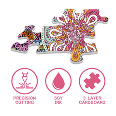 Yin Yang Mandala Puzzle 1000 pièces 1000 pièces