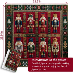 Christmas Nutcrackers Jigsaw Puzzle 1000 Pieces