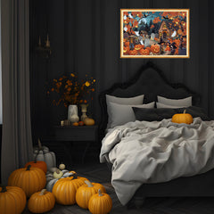 Verzauberte Nachtspiel -Puzzle 1000 Stücke