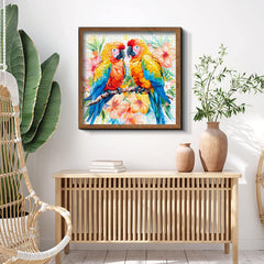 Aquarelle perroquets puzzle de puzzle 1000 pièces