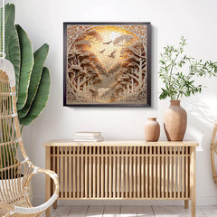 Forest Sunset Puzzle 1000 pièces 1000 pièces