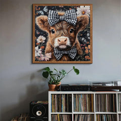 Charmanter Gentleman -Kalb -Puzzles 1000 Stücke