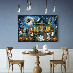 Halloween Haunted House Jigsaw Puzzle 1000 Stücke