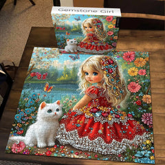 Gemstone Girl Jigsaw Puzzle 1000 Pieces